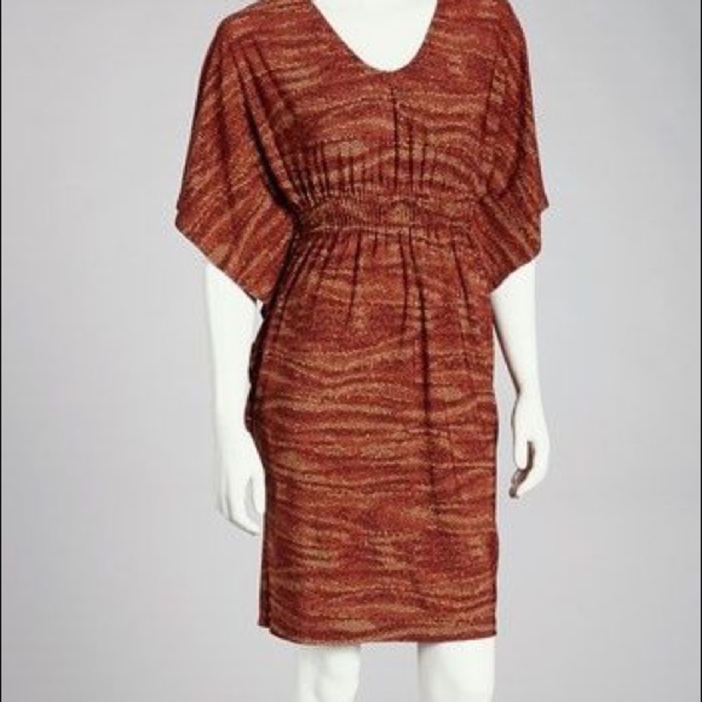Bethany Rust Dolman Dress